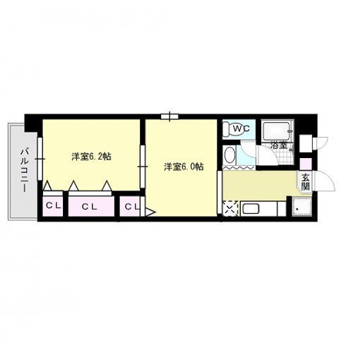 シャローム荒江 間取り