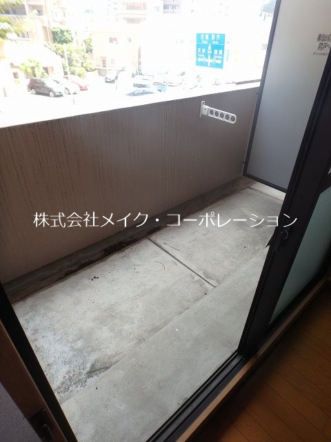 シャローム荒江 ベランダ