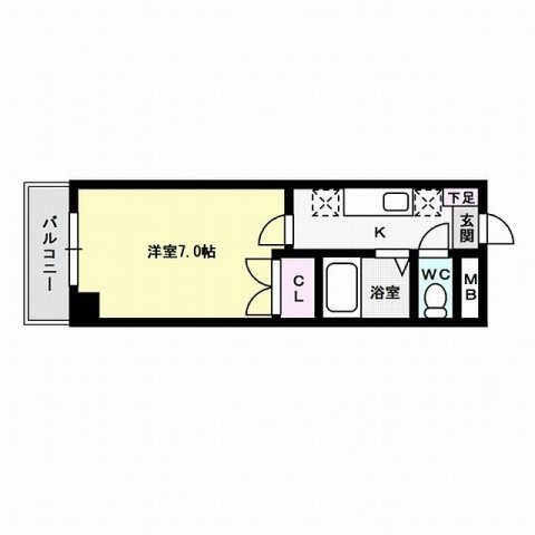 スライビング藤崎 間取り