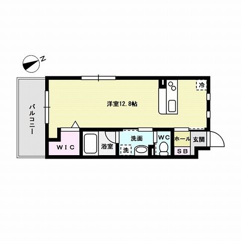 A-style Muromi～ネット無料～ 間取り