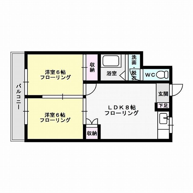 グランド平尾 間取り