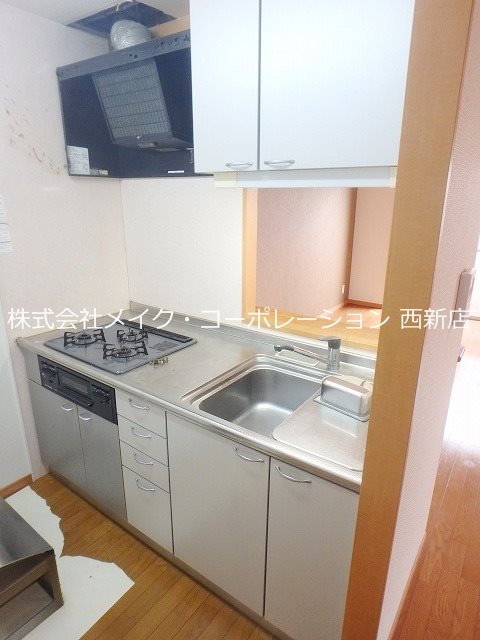 キッチン Sフラット~ネット・駐車場無料~ キッチン
