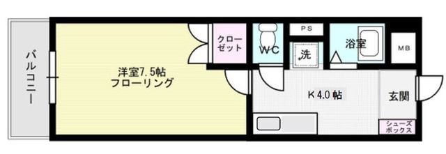 パークコート箱崎グランデ 間取り図