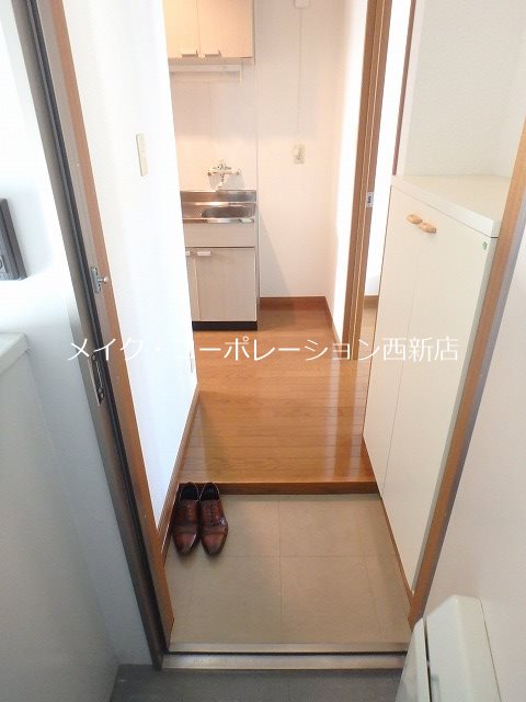 ハイツF2 玄関