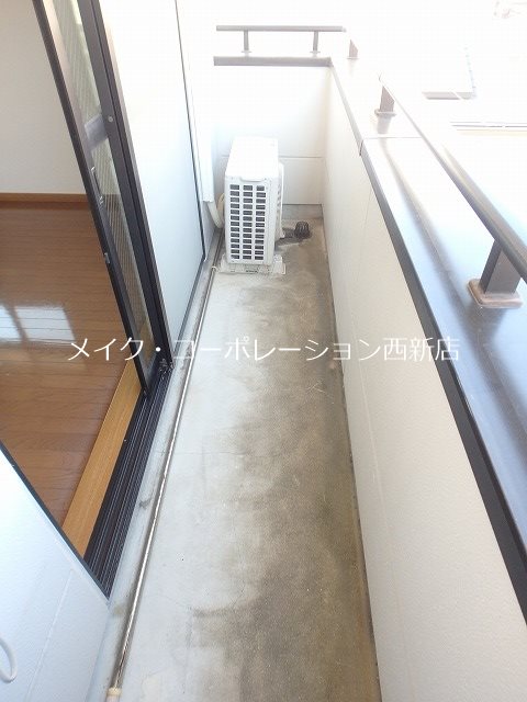 ハイツF2 ベランダ