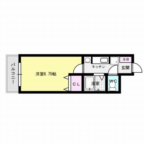 マイカ西新 間取り
