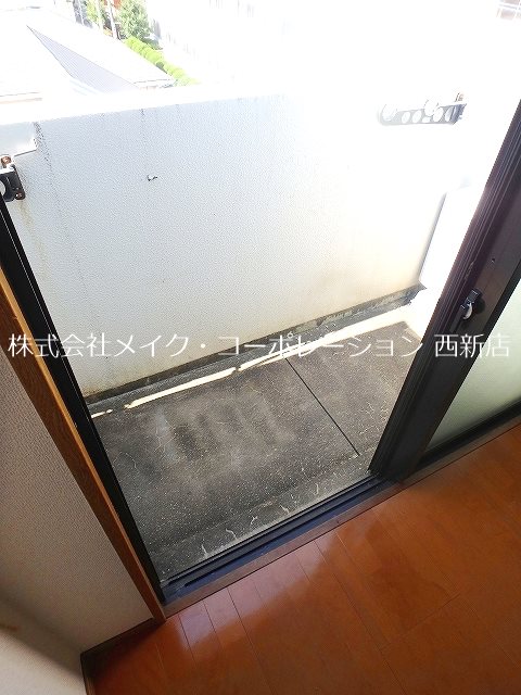 マイカ西新 ベランダ