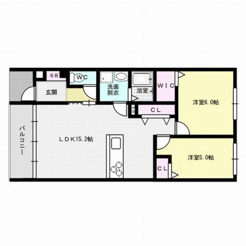 Solana～ネット無料～ 間取り