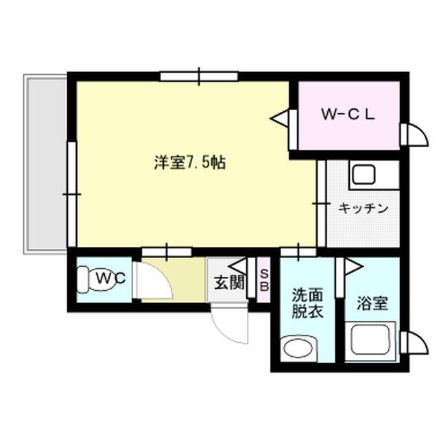 ドリームi春日館 101号室 間取り