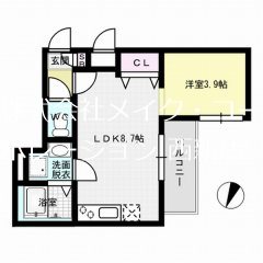 Branche西新 間取り