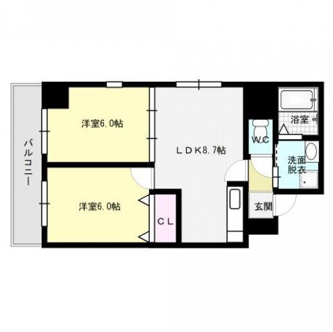 The Glade Residence West 間取り