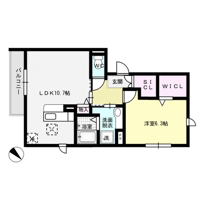 ブランシュmizuho 間取り