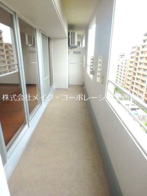 プライムメゾン百道浜 ベランダ