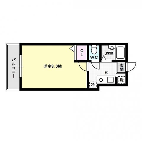 ルピナス西新 間取り