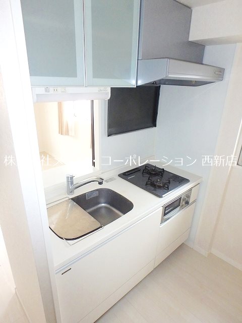 ※参考の為別部屋のお写真 ネストピア西新Ⅱ~ネット無料 キッチン