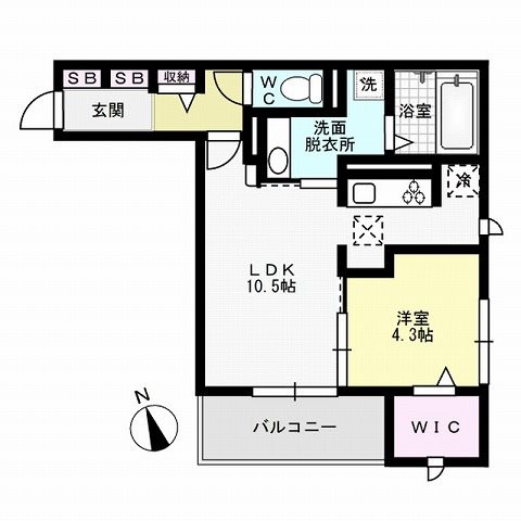 D-roomサクランボ 間取り