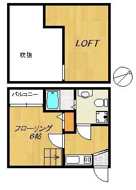 セントラルコート室見～ネット無料～ 間取り