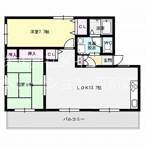 アリウープ原 間取り