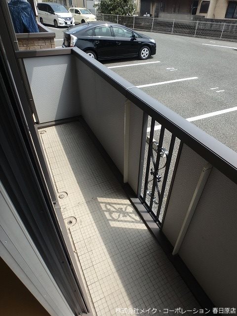 セジュールトリニテA棟 ベランダ