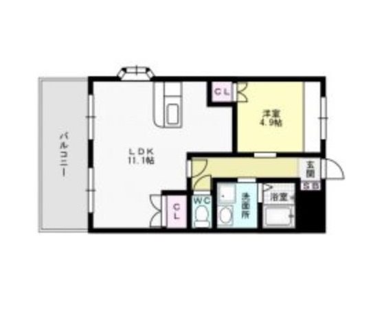 クレストール絆 間取り