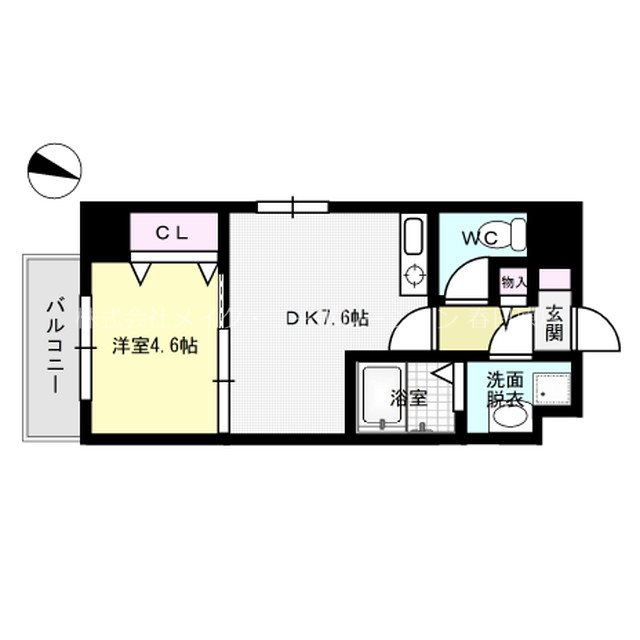 Renge　House 501号室 間取り