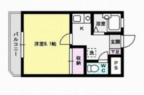グランツール城南 間取り