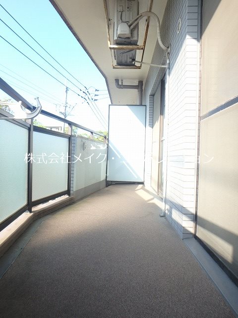 ルエメゾンロワール西新 ベランダ