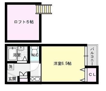 ビオス室見B 間取り