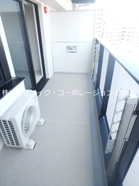 ネストピア西新Ⅲ～ネット無料～ ベランダ
