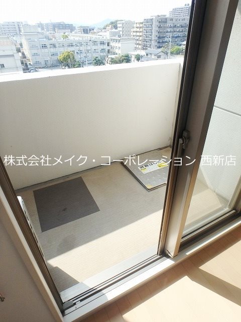ステイツ姪浜駅前 ベランダ
