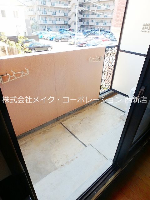 大産鳥飼マンション ベランダ