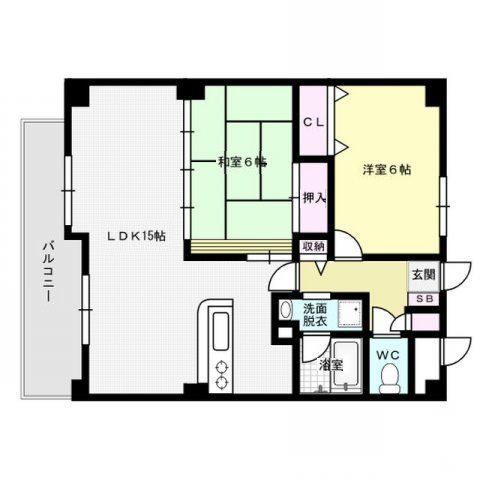 フレマーロ高取南 間取り