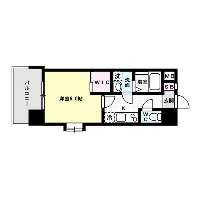 サヴォイ博多スーペリア 間取り