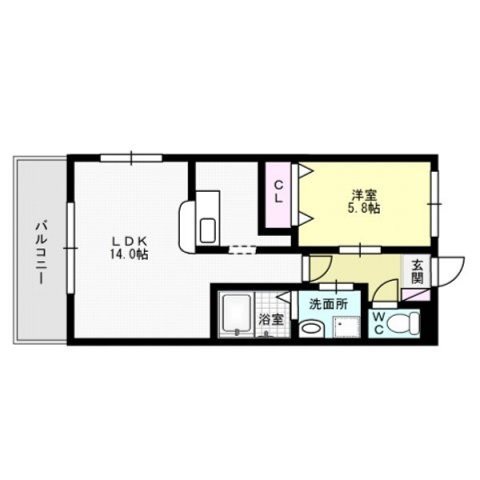 エクセルハイムMasaki 間取り