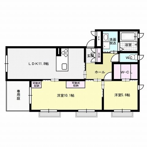 ＮＥＷメイプル原～駐車場無料～ 間取り
