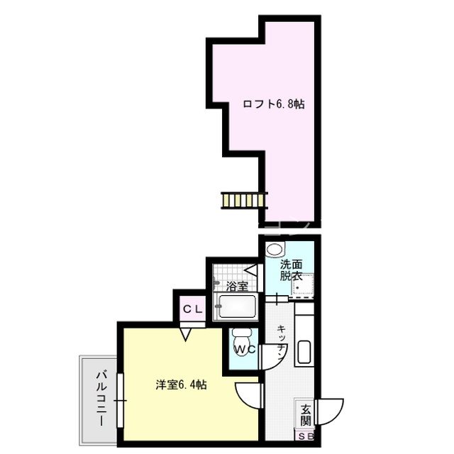 ヴァーティカルプレイス吉塚 間取り