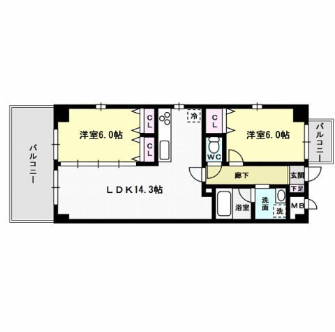 ベラビスタ 間取り