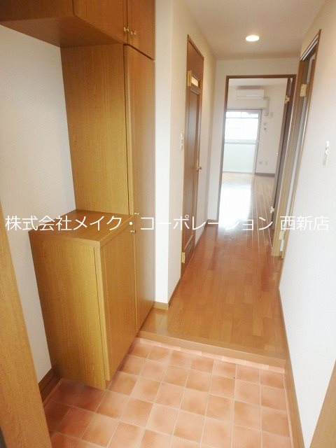 プレジデント白水Ⅱ 玄関