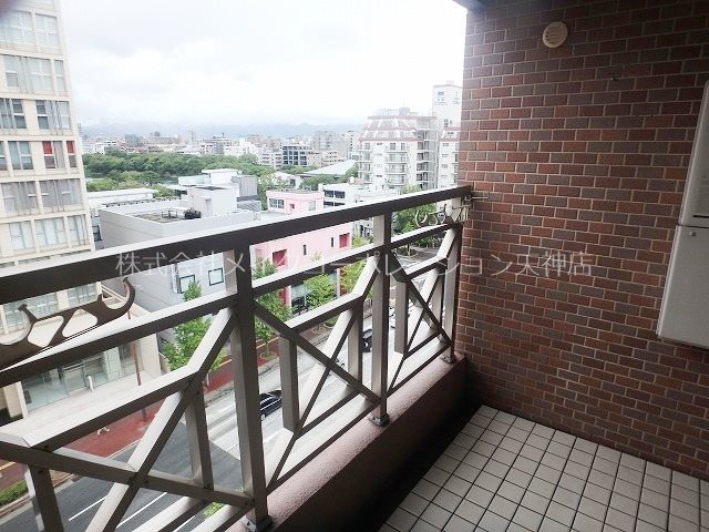 ゴールド大濠 ベランダ
