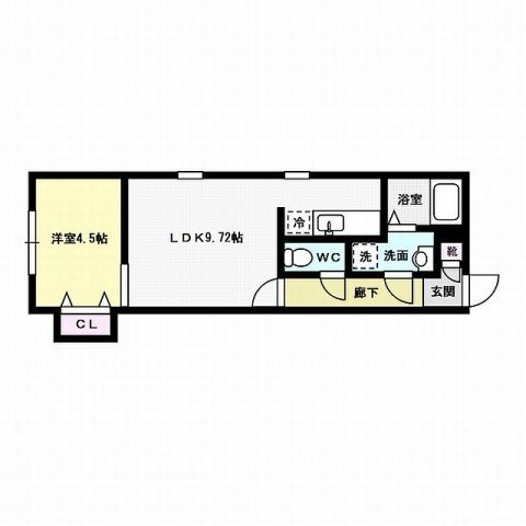 Casa di TAISHOKAN ovest  間取り