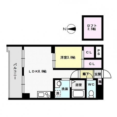 ビバリーロデオ 間取り