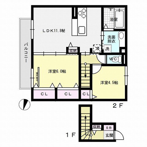 コンフォール 間取り