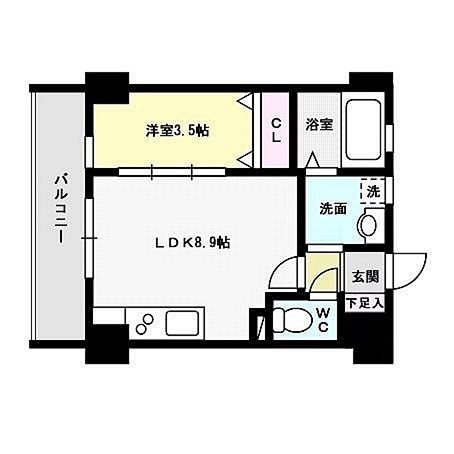エルヴィータ七隈～ネット無料～ 間取り図