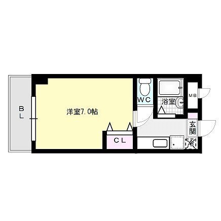 ガーデンパレス西新 間取り