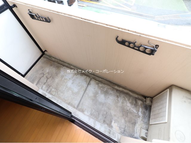 ガーデンパレス西新 ベランダ