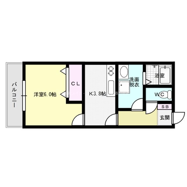 Br千歳町 101号室 間取り