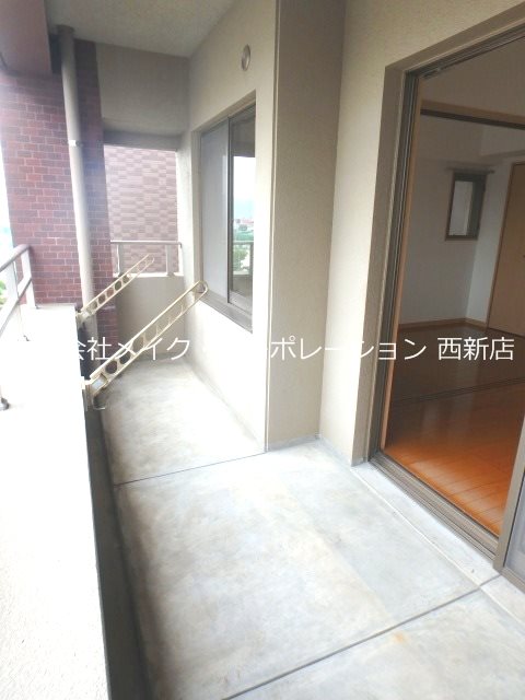 ニューガイアリルーム西新南No.67 ベランダ