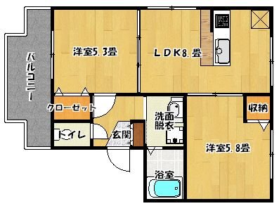 サンラーク次郎丸 間取り