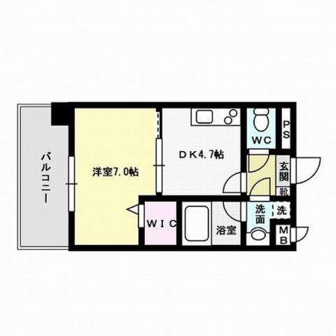 ドリーム西新 間取り