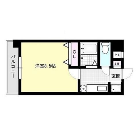 ラフィネ荒江～ネット無料～ 間取り